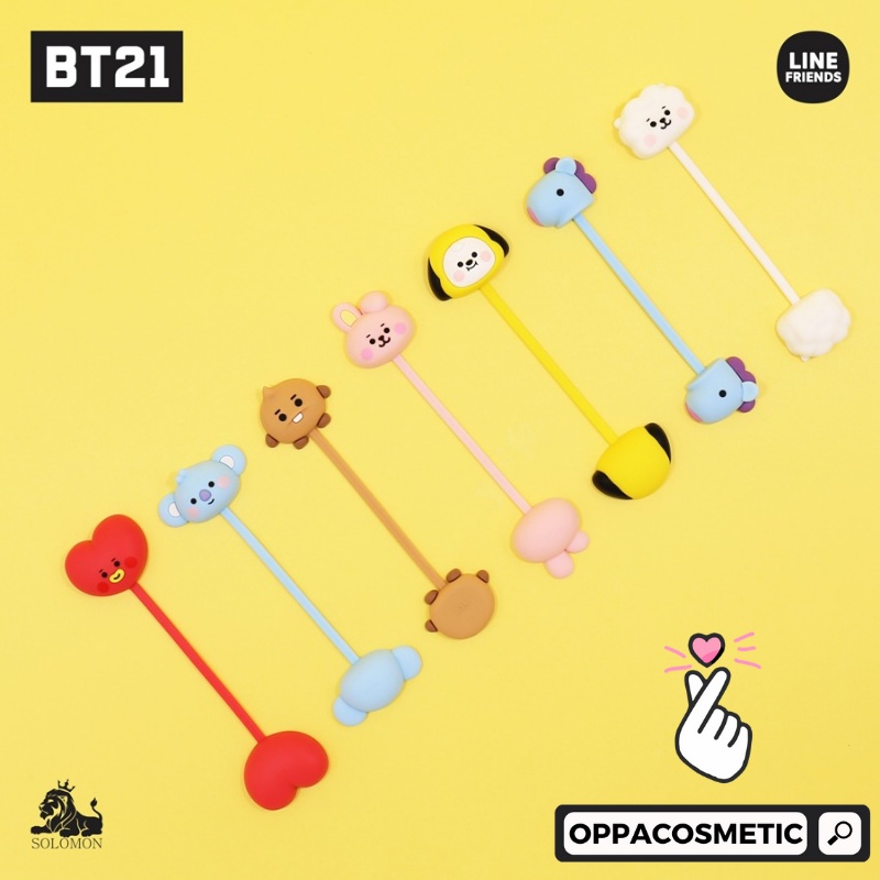 OFFICIAL BTS X BT21 Magnetic Cable Wrap