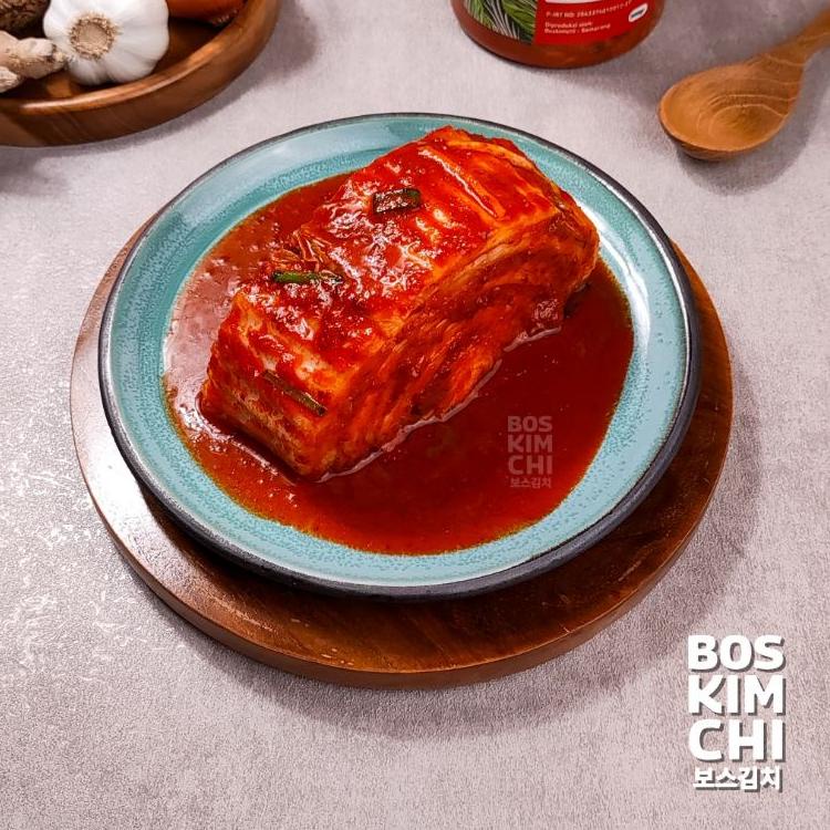 

✓ Kimchi Sawi Fresh 500 gr Boskimchi | Baechu Kimchi