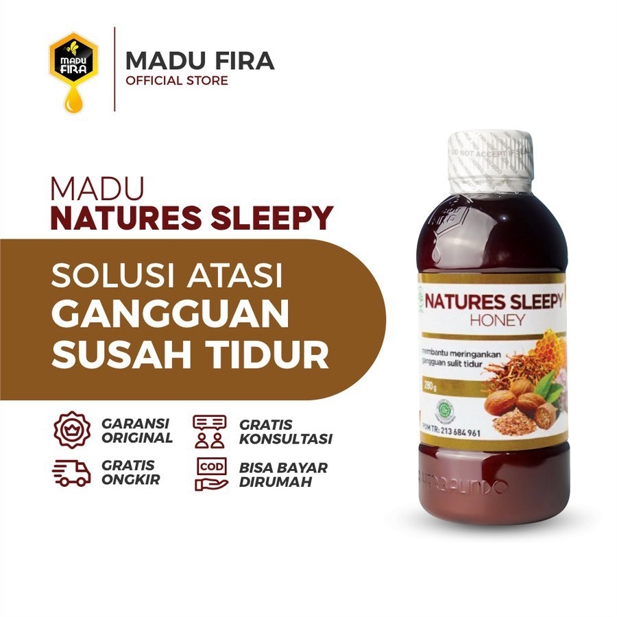 

Natures Sleepy Honey Madu Herbal Insomnia Solusi Atasi Susah Tidur