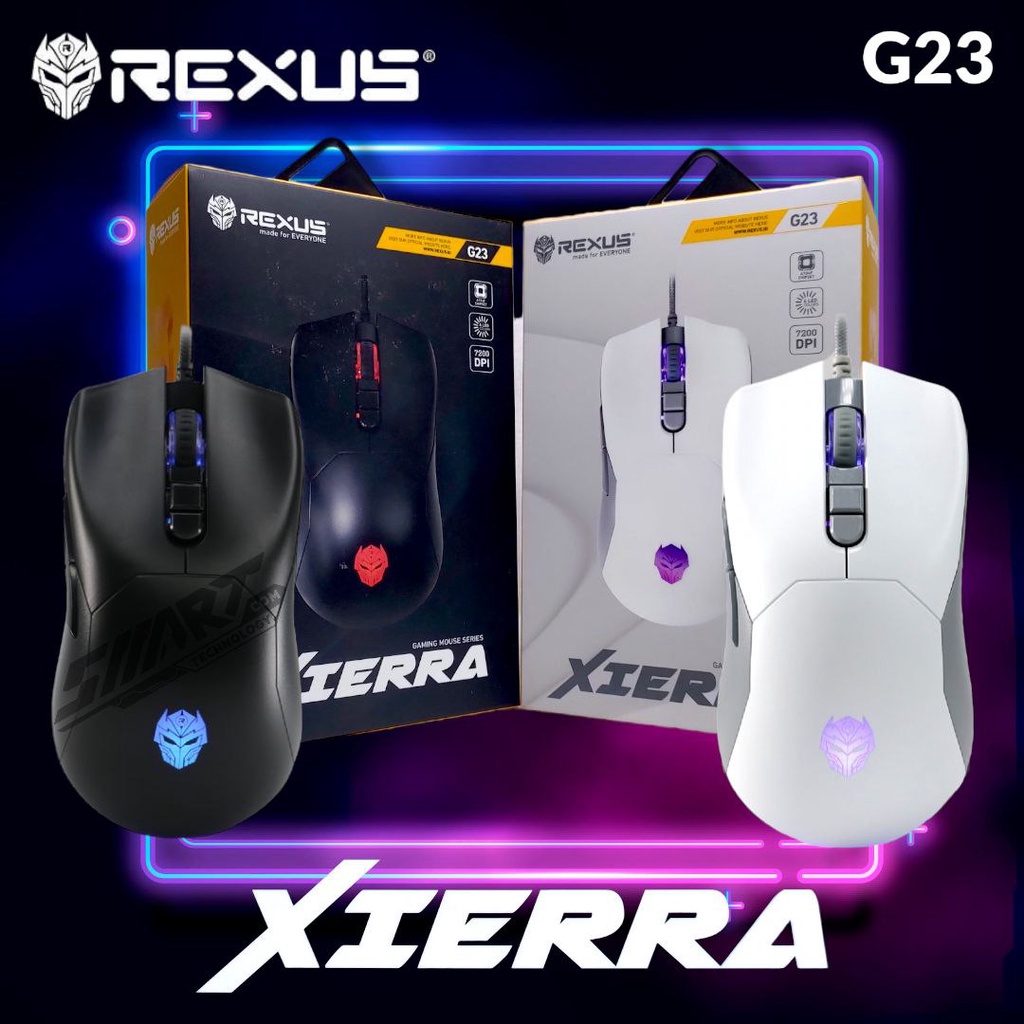 Rexus Gaming Mouse Xierra G23 / Mouse Gaming Xierra G-23