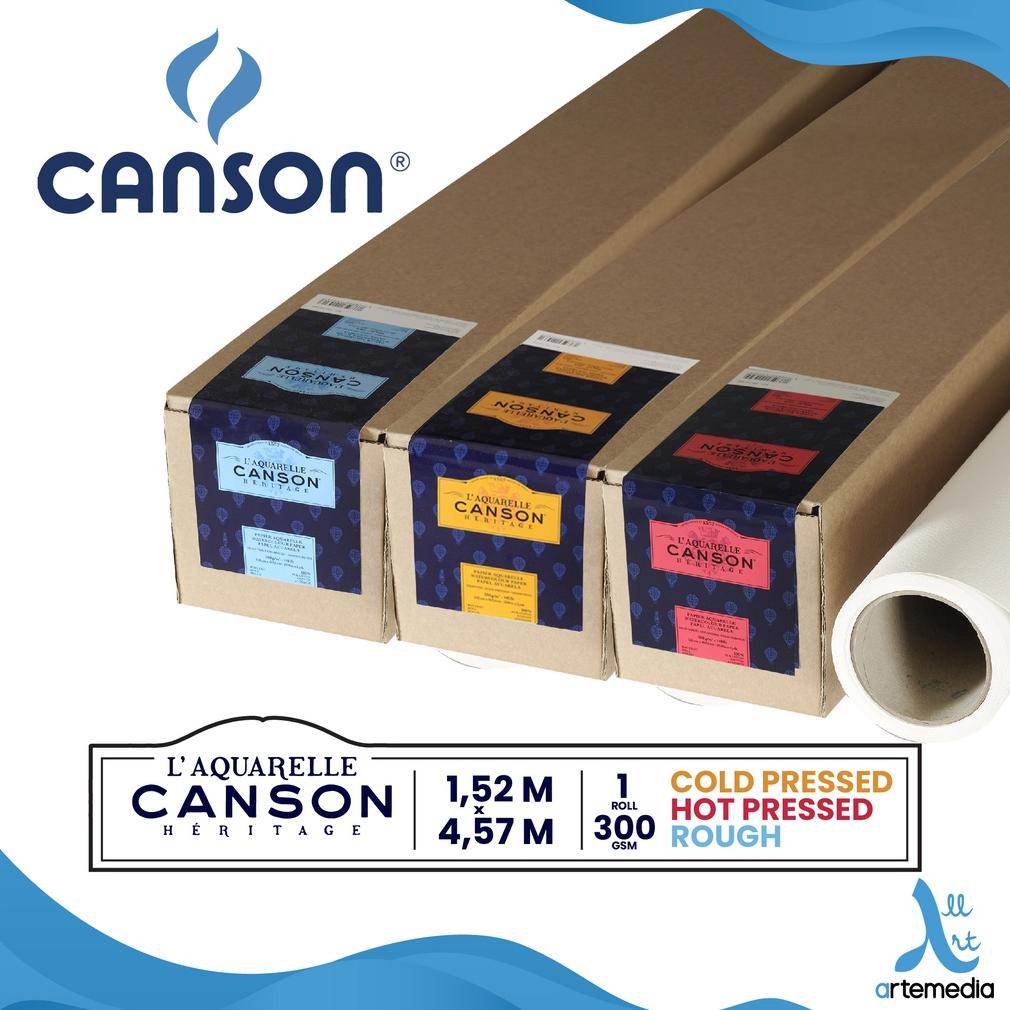 

Kertas Cat Air Canson Heritage 1.52x4.57m Watercolor Paper Roll