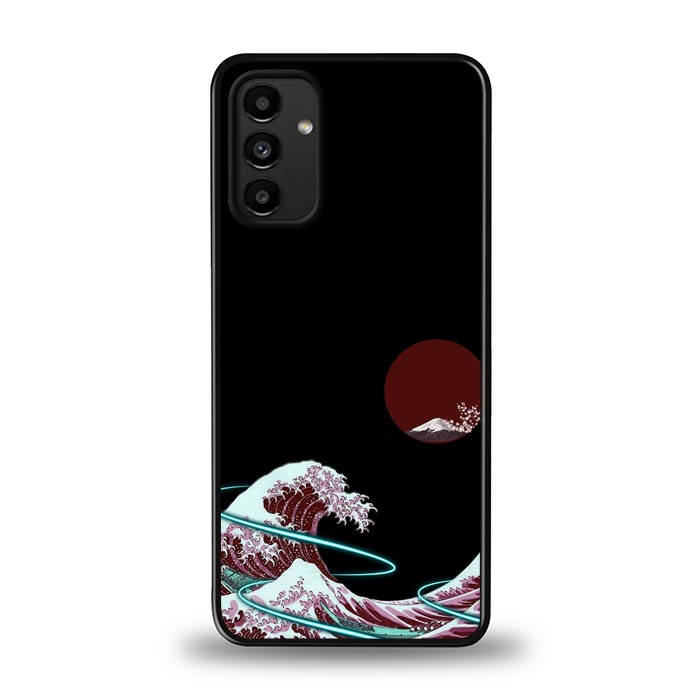 Casing Case Samsung Galaxy A14 A22 A34 A42 A54 5G Kanagawa wave DF75
