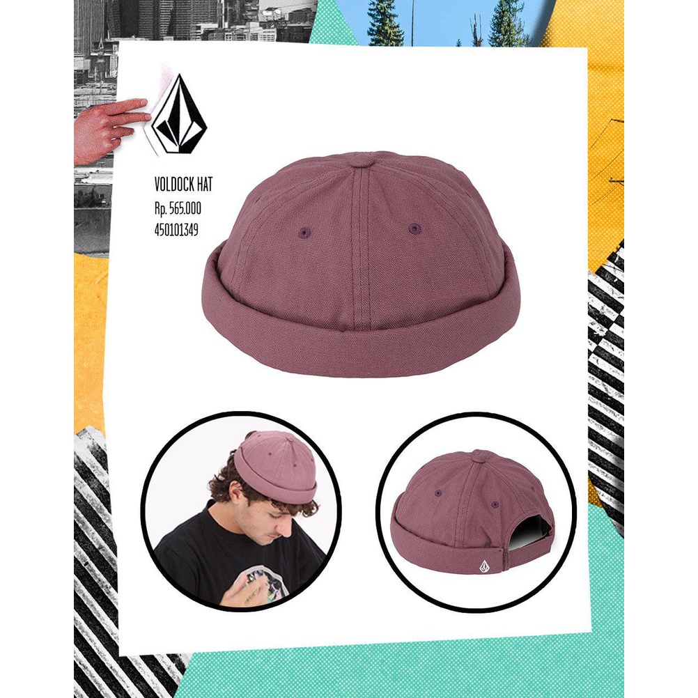 RAYSURF VOLCOM TOPI PRIA 450101349 ORIGINAL