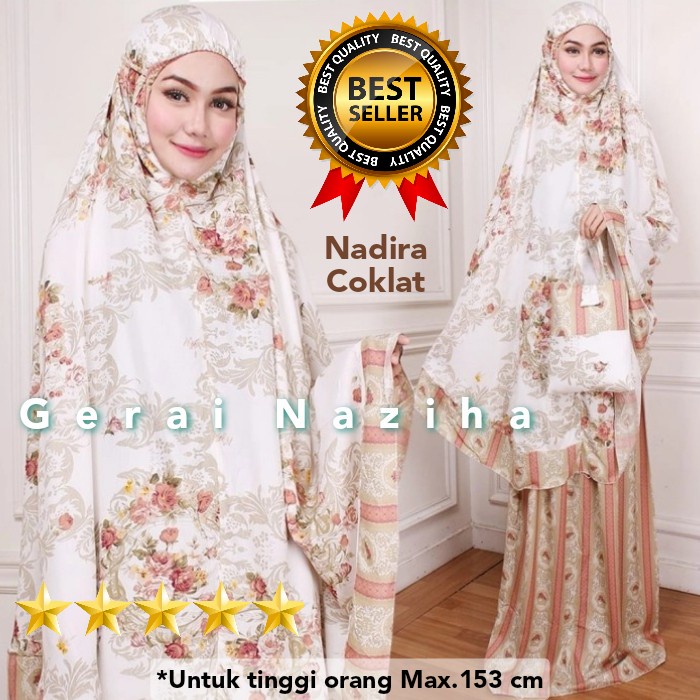 Mukena Travel Katun Jepang Rayon Bali Adem Cantik Merah P5D8 Bisa Cod Perlengkapan Ibadah Berkualita