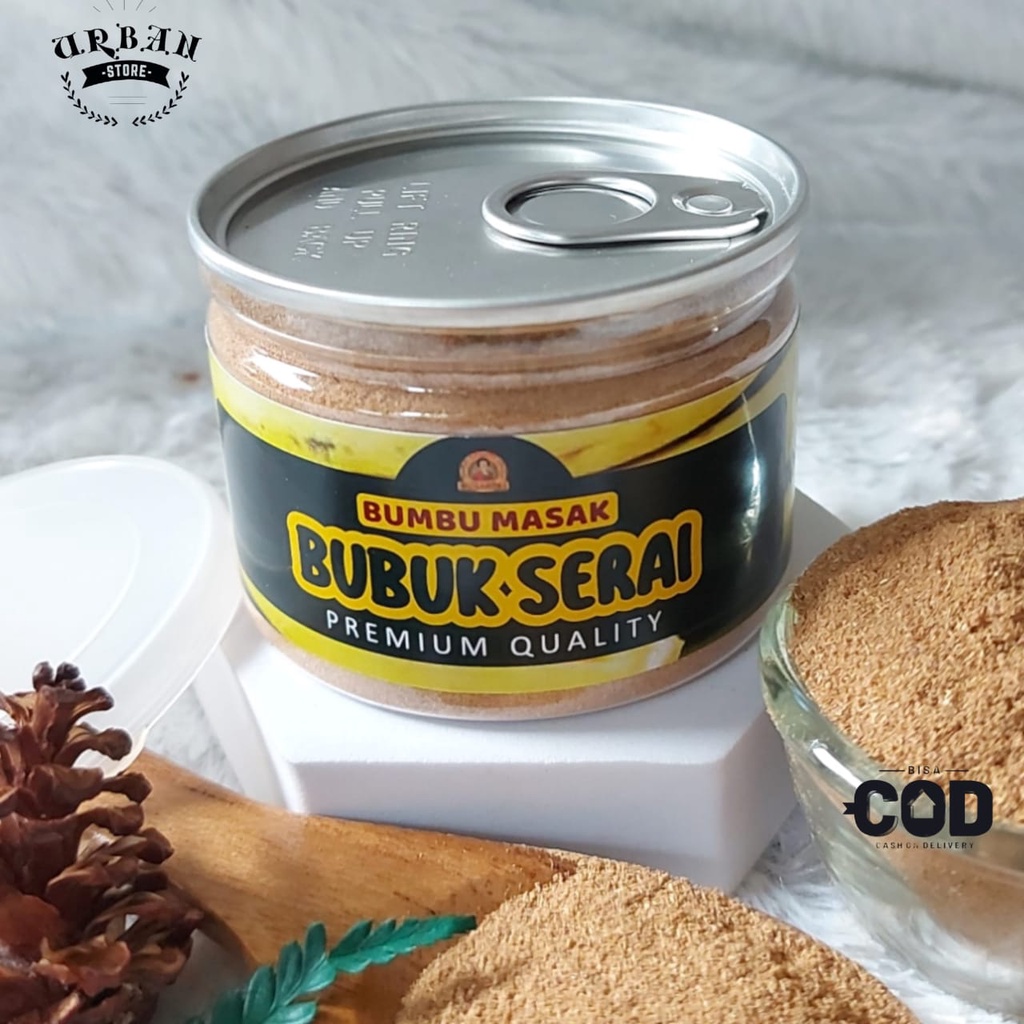 

Can - Rempah Bubuk Serai Sereh Lemongrass Powder Kualitas Premium