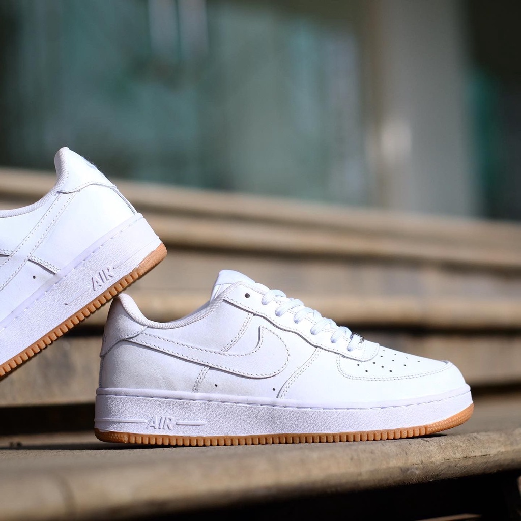 NIKE AIR FORCE 1 LOW WHITE WHITE GUM