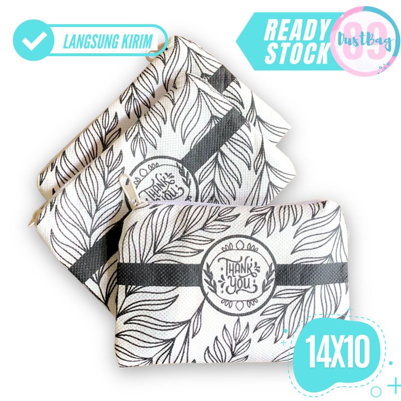 SOUVENIR DOMPET MURAH BAHAN SPUNBOND SIAP KIRIM FREE PACKING PLASTIK UK 14X10