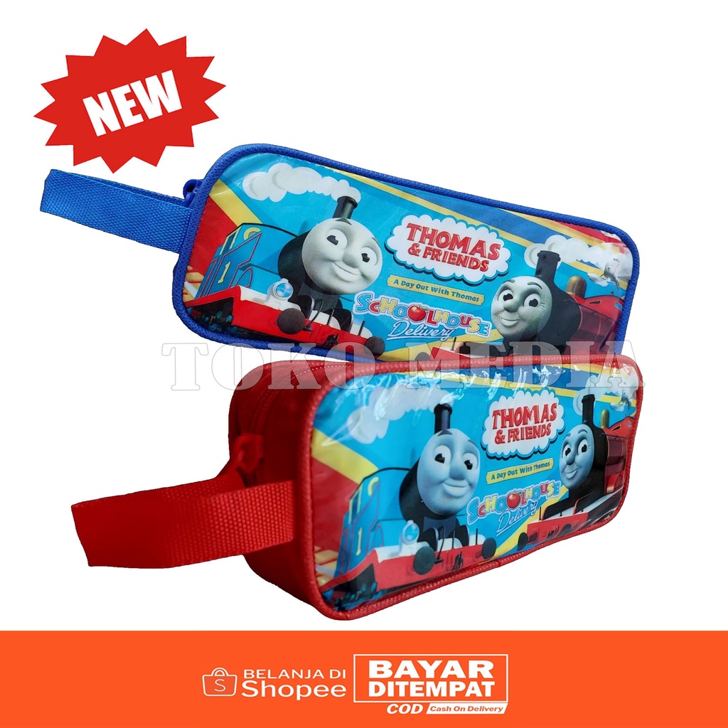 

Kotak Pensil Karakter Bahan Tebal Kereta Thomas