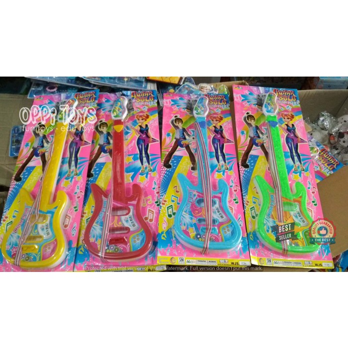 

Gitar Anak Edukasi Musik - Gitar Petik Mainan Edukasi Gitar Plastik