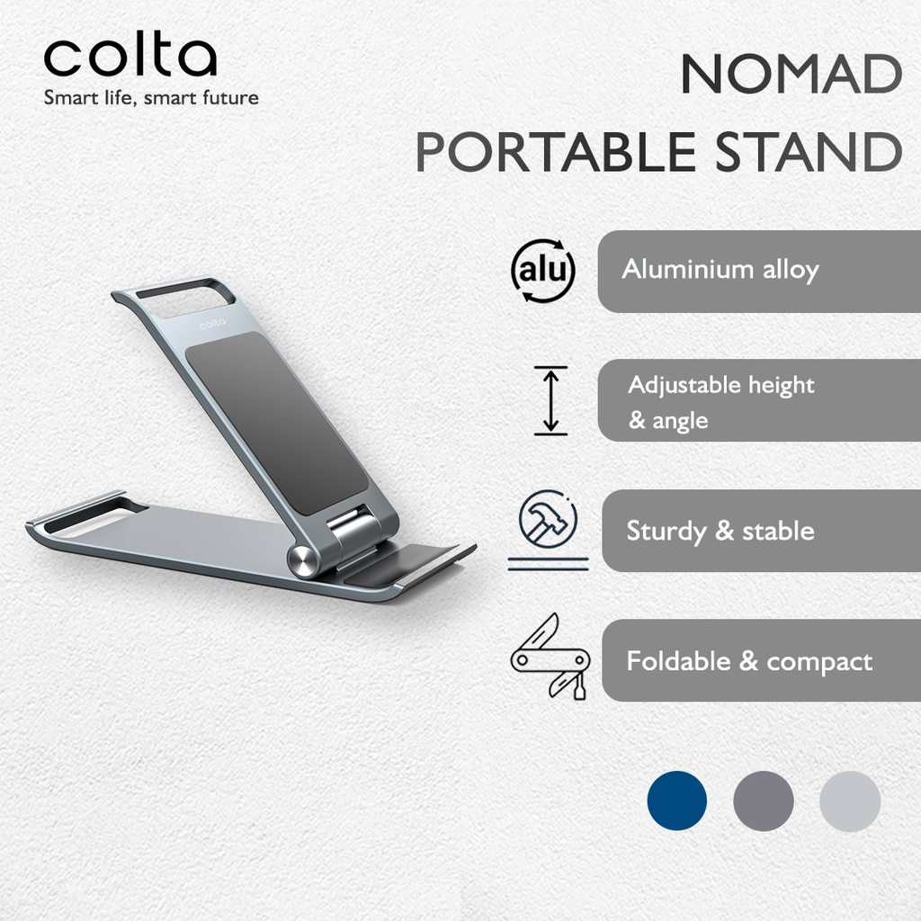 Colta Nomad Phone Stand Holder Portable Aluminium Dudukan HP Bracket Handphone