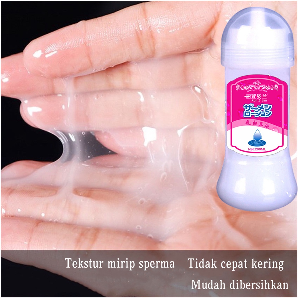 (Import Japan) Semen Lotion lubricant 200ml Original  Gel Pelicin Pelumas | Pelumas Seks Pria &amp; Wanita - Odorless