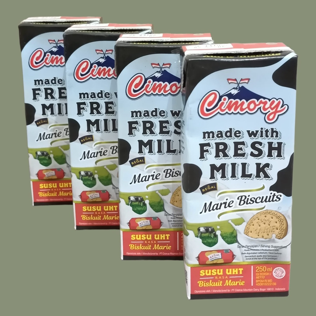 

CIMORY UHT MARIE REGAL MILK 250ml [4 Kotak]