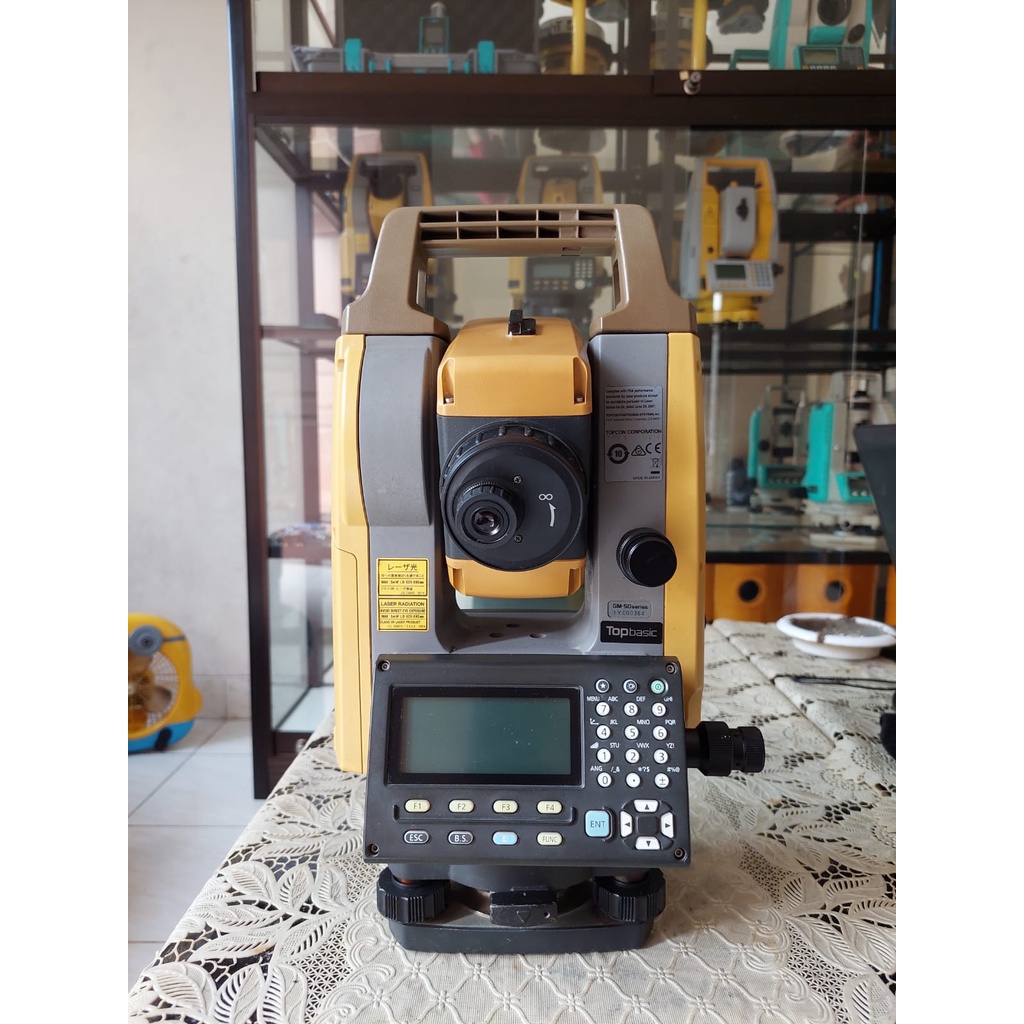 total station topcon gm 55 bekas,jual total station topcon bekas