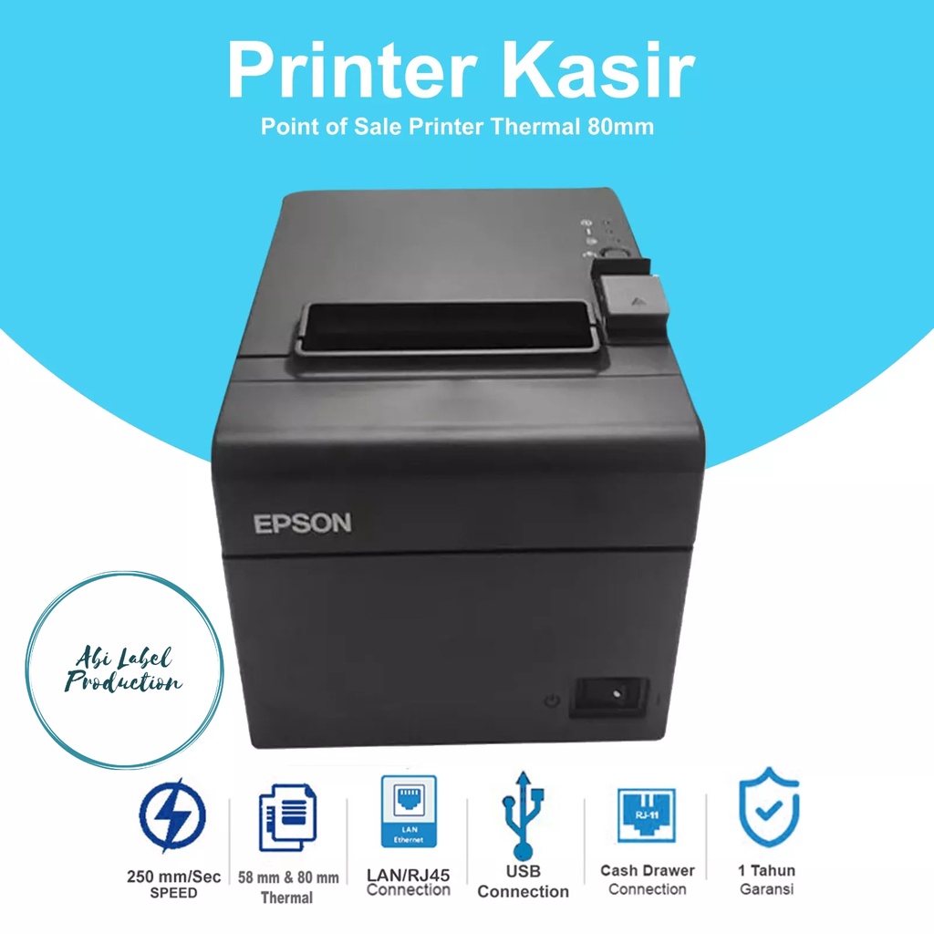 PRINTER KASIR EPSON TM-T82III INTERFACE LAN + USB