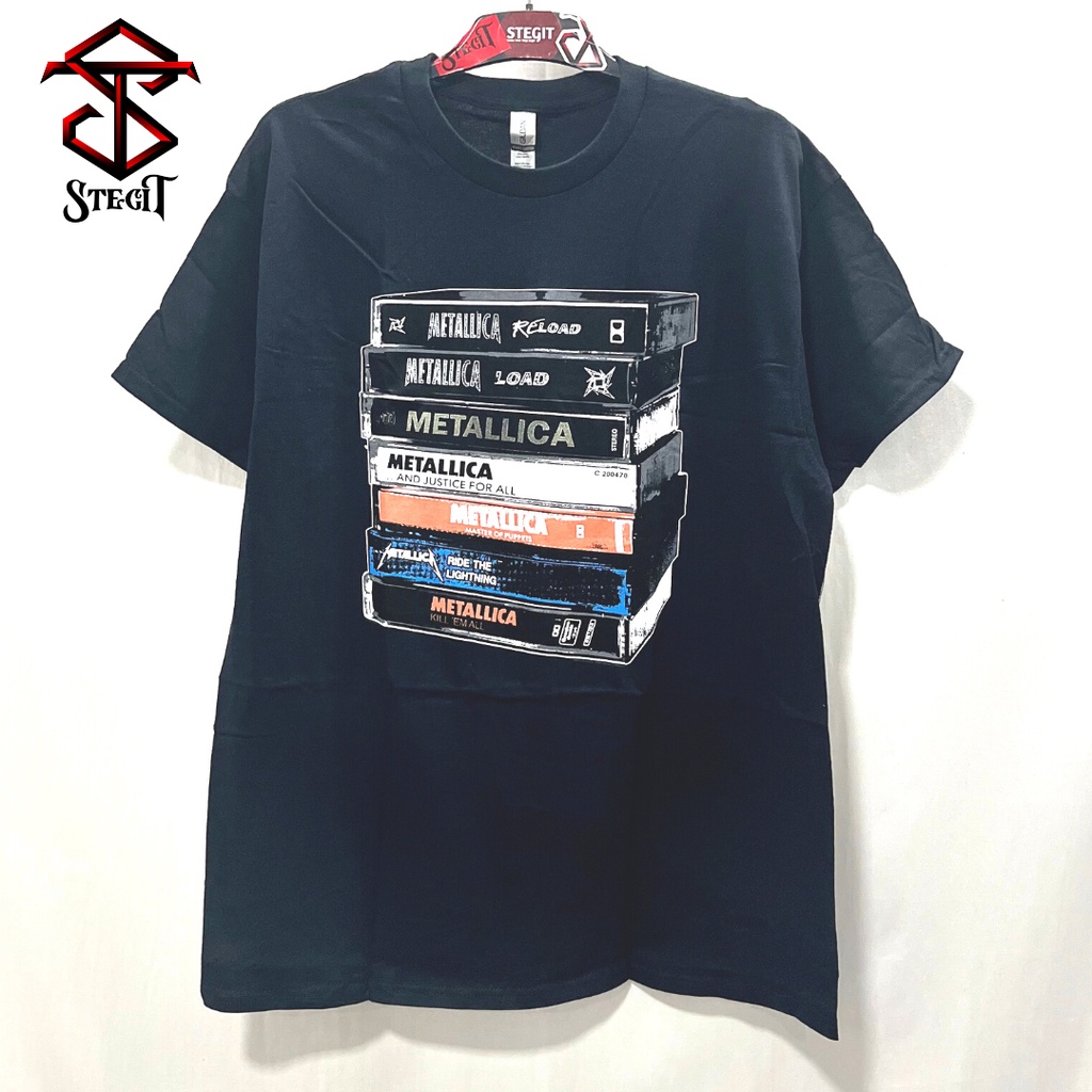 OFFICIAL TSHIRT METALLICA - CASSETTE