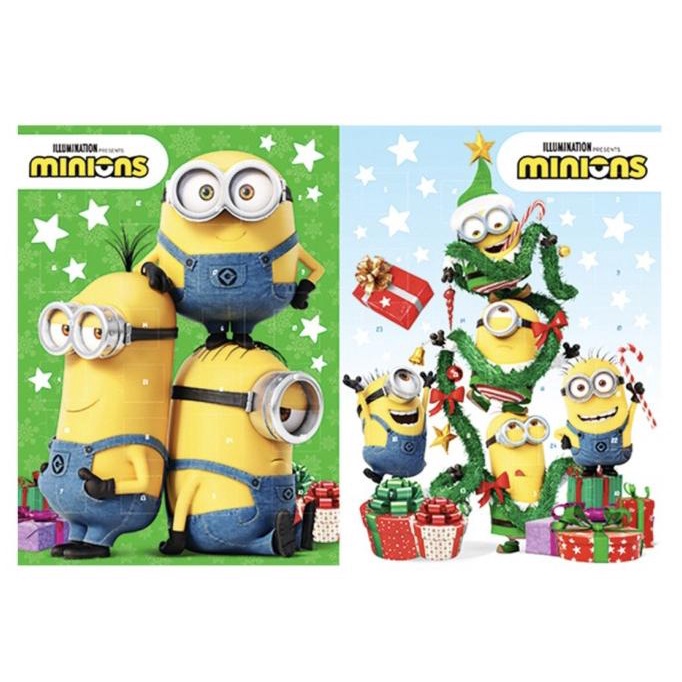 

READY STOCK !! X'MAS EDITION!! MINION ADVENT CALENDAR/COKELAT/
