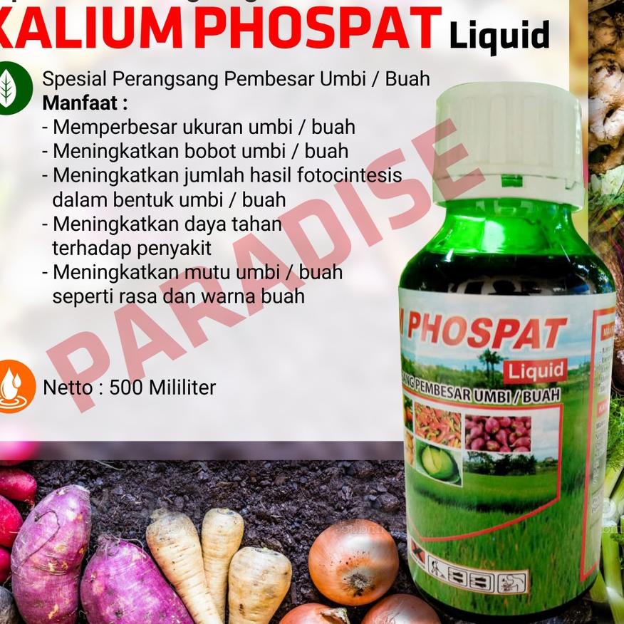 Kalium Phospat Cair Pupuk Kalium Phospate Kalium Phospat Perangsang Umbi dan Buah  500 ML ... ... ..