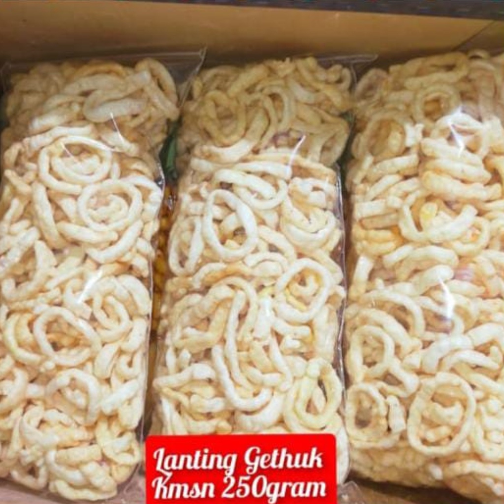 

Lanting Getuk Original Gurih 250 gr Cemilan Tradisional