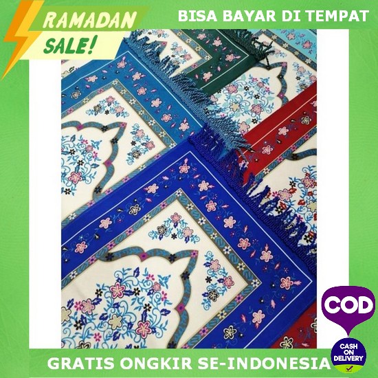 Sajadah Turki Premium Tebal Kecil Travel Empuk Traveling Murah Jumbo Sejadah Laki Dan Perempuan Souv