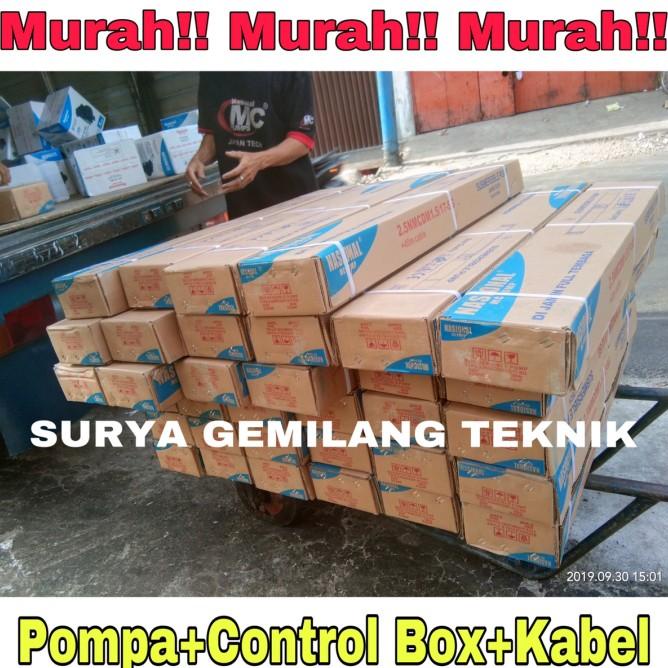 Pompa Air Satelit Nasional Mcpump Pompa Sumbersible 200Watt Lengkap