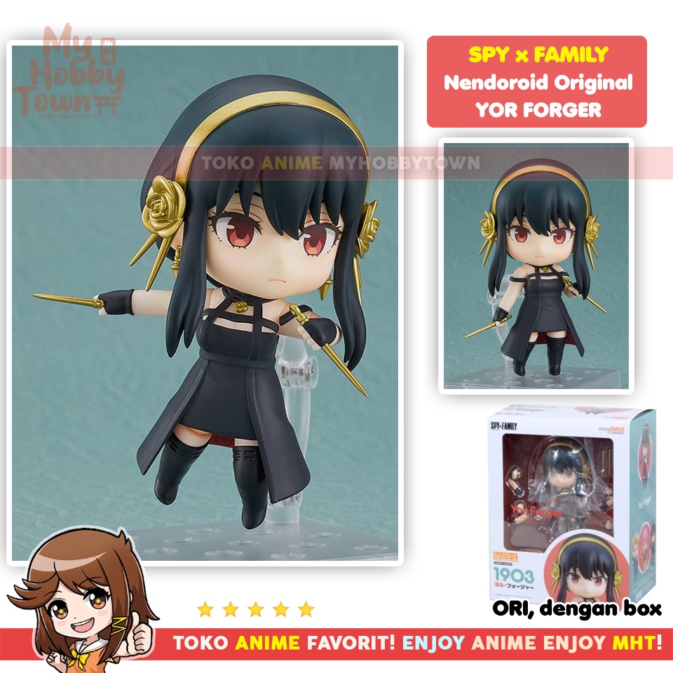 Original Nendoroid Spy X Family 1903 Yor Forger Figure Anime