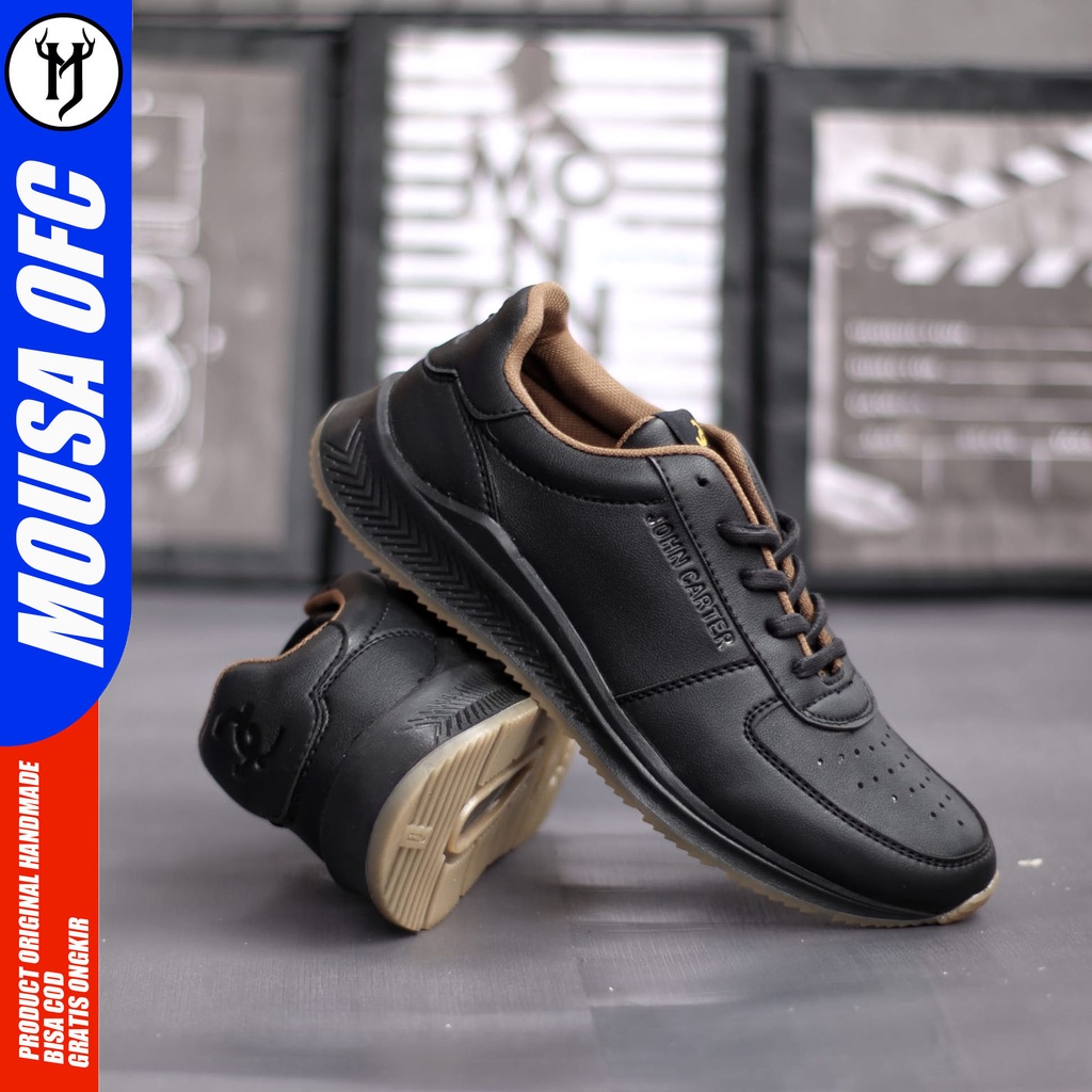 Sepatu Sneakers Pria White Sepatu Kasual Running Original Mousa Bedas