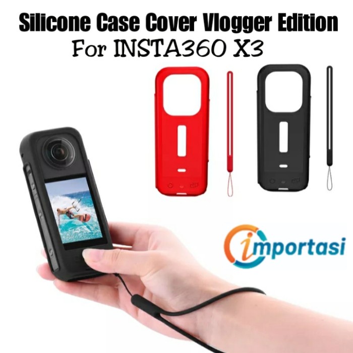 Silicone Case Cover INSTA360 X3 Vlog Edition Body Protector Silikon