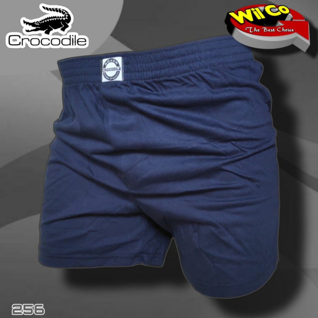 K256 - [Harga Per 1 Potong] CELANA DALAM PRIA CD [BOXER] PRIA PAKAIAN DALAM PRIA CROCODILE  SIZE S - XL