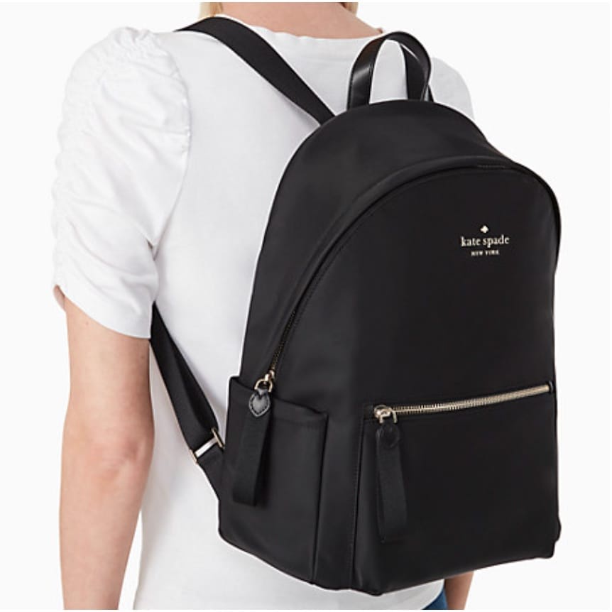 TAS KATE SPADE CHELSEA BACKPACK LARGE DAN MEDIUM BLACK