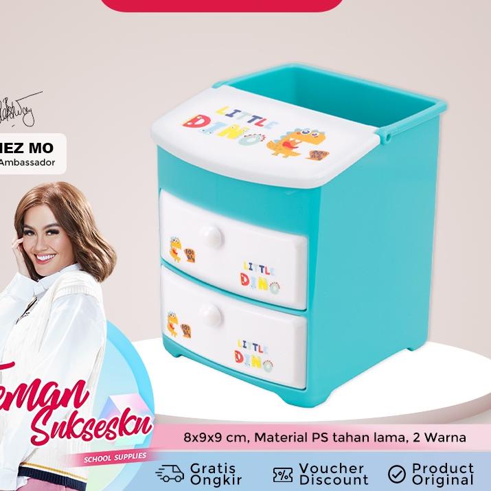 

Bisa COD Deli Tempat Pulpen Sekolah Desain Lucu Dino tahan lama E9136 