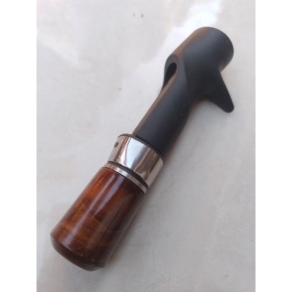 Reel seat Bc+lock pengunci kayu