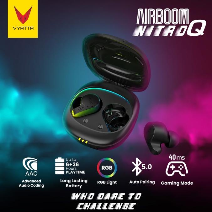 VYATTA Airboom Nitro Q TWS Bluetooth Headset / Earphone, Gaming -FS