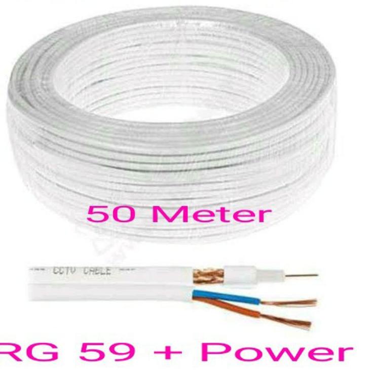 ✩ KABEL 50 METER UNTUK CCTV ☆