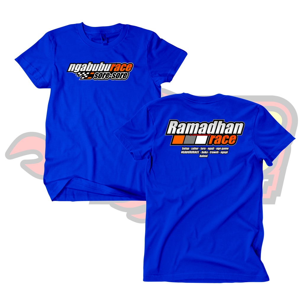 Baju Kaos Racing Ramadhan Balap Ngabuburace