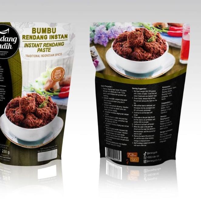 

➺ Bumbu Rendang instan rendang daging gadih siap saji ✷
