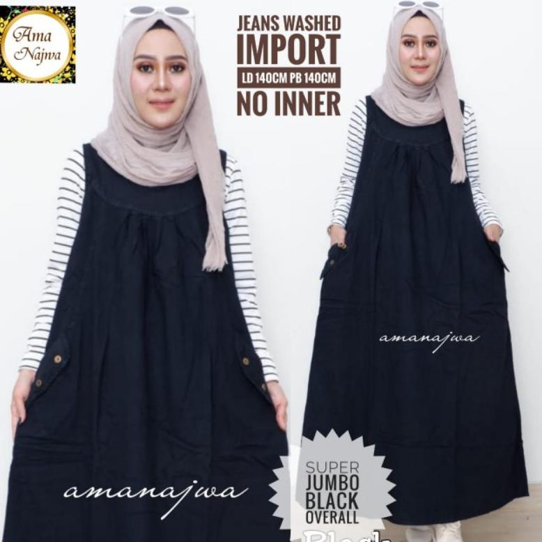 [ART. 392] LD 140 Overall Jeans Premium SUPER JUMBO OVERALL