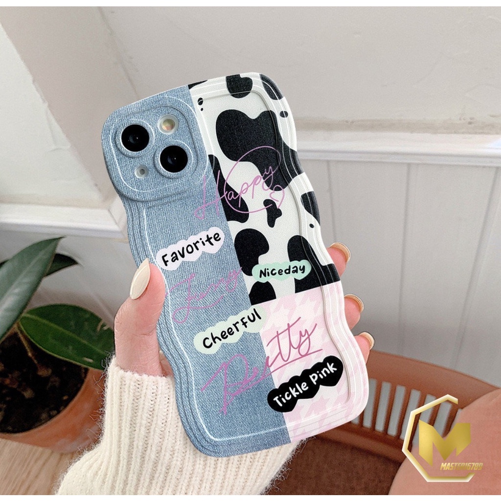 SS802 SOFTCASE PATCH DENIM LEOPARD FOR REALME 5 5I C3 9 9I 10 C11 C12 C25 C15 C20 C11 2021 C21Y C25Y C30 C31 C33 C35 NARZO 20 50I 50A PRIME C55 MA4108