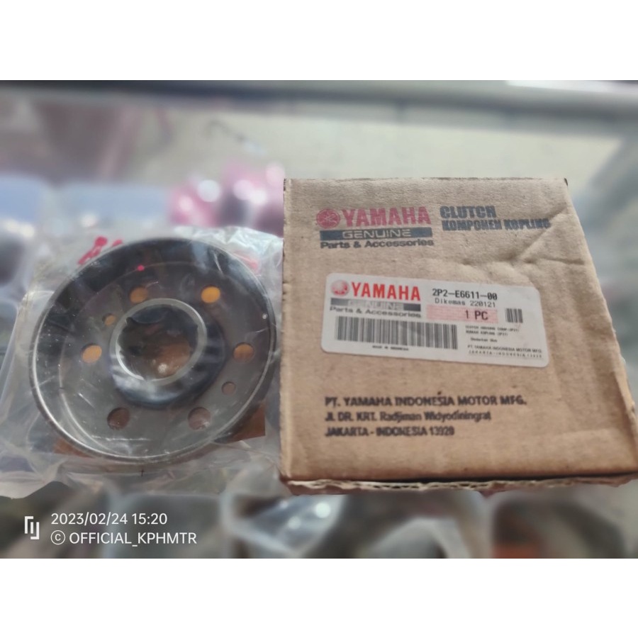 MANGKOK KOPLING JUPITER Z BURHAN 2P2-E6611-00