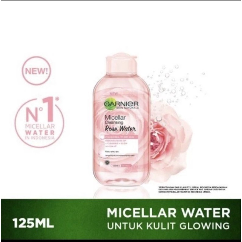 GARNIER Micellar Cleaning Rose Water-125ml Micellar Water Rose