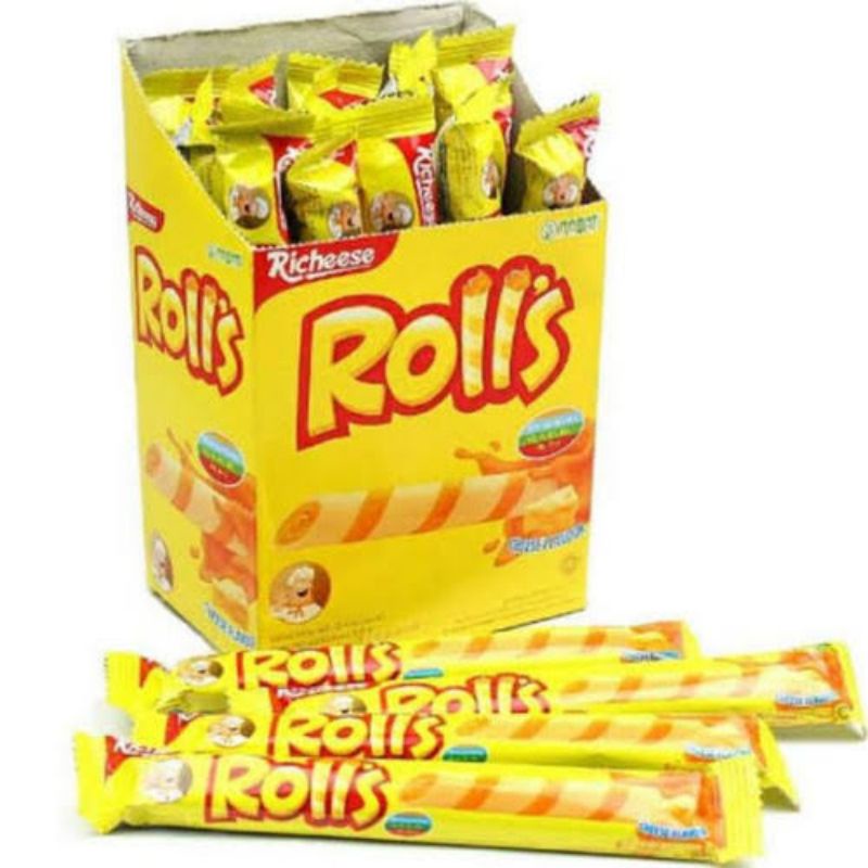 

nabati richeese wafer stick rolls krim keju