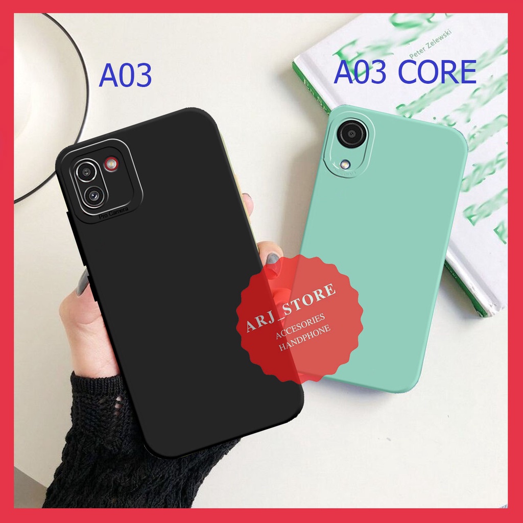 CASE SAMSUNG GALAXY A03S - SAMSUNG GALAXY A03 - SAMSUNG GALAXY A03 CORE NEW Colour ProCamera Silicon