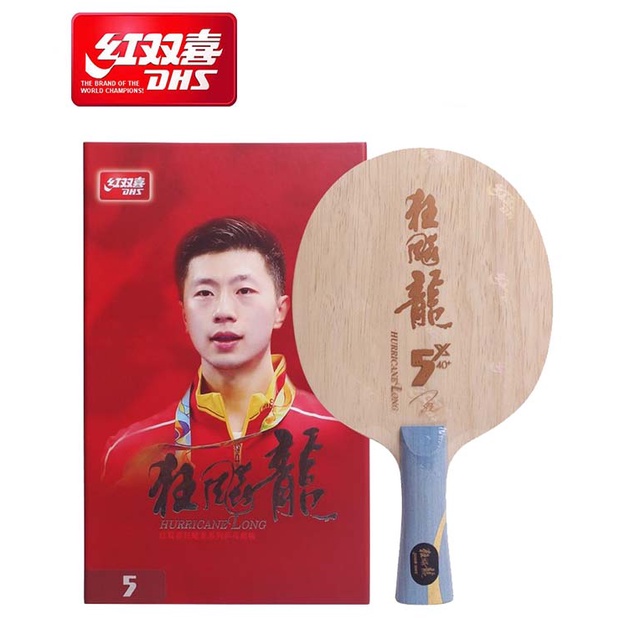 DHS Double Happiness Kayu / Blade Hurricane Long 5X Arylate Carbon