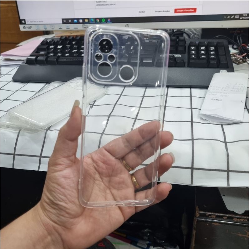 SLIM SOFTCASE CLEAR HD XIAOMI Note 12 12PRO REDMI 12C, 10 5G,10-2022, 10A 10C, A2 A1/A1+/Poco C40 SO