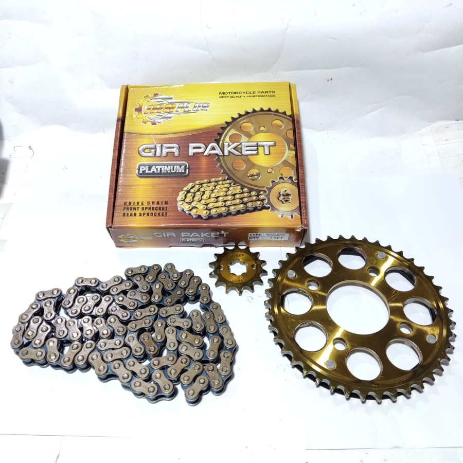 Gear Gir Set Paket Megapro New 2011 Verza Sonic 150 CB150 Supra GTR150