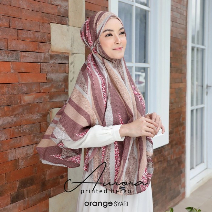 

Terlaris Aurora Printed Bergo- Cdc Models