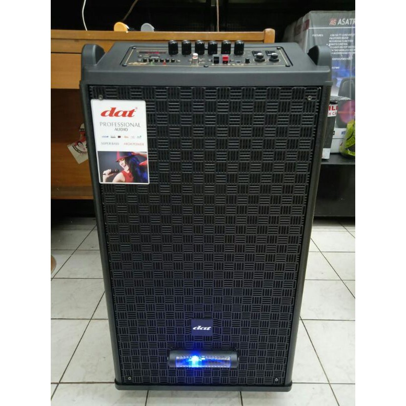 Speaker Aktif Wireless Troly 12 inch dat DT 1260 (Original)