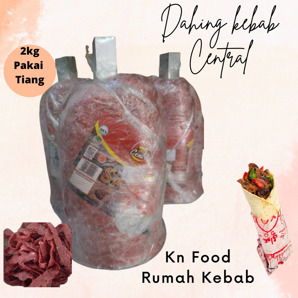 

Daging Kebab CENTRAL - 2 Kg - Daging Kebab 2kg