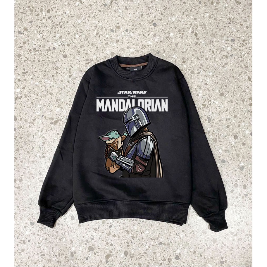 CREWNECK ANAK STAR WARS MANDAIORIAN FREE TAS