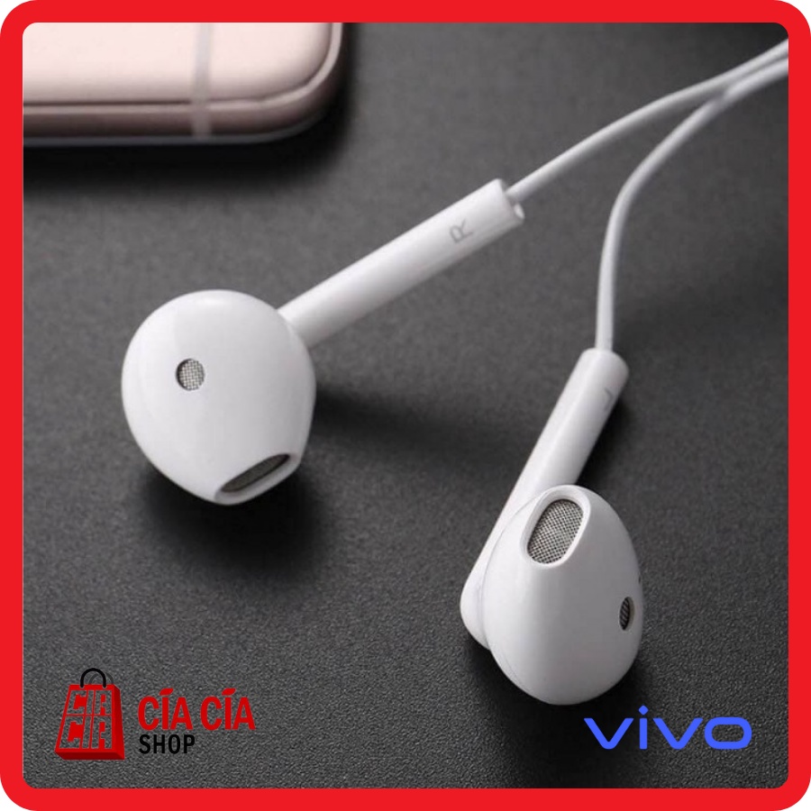 earphone Vivo Original V5 Plus V7 XE680 headset handsfree HIFI ORI 100%