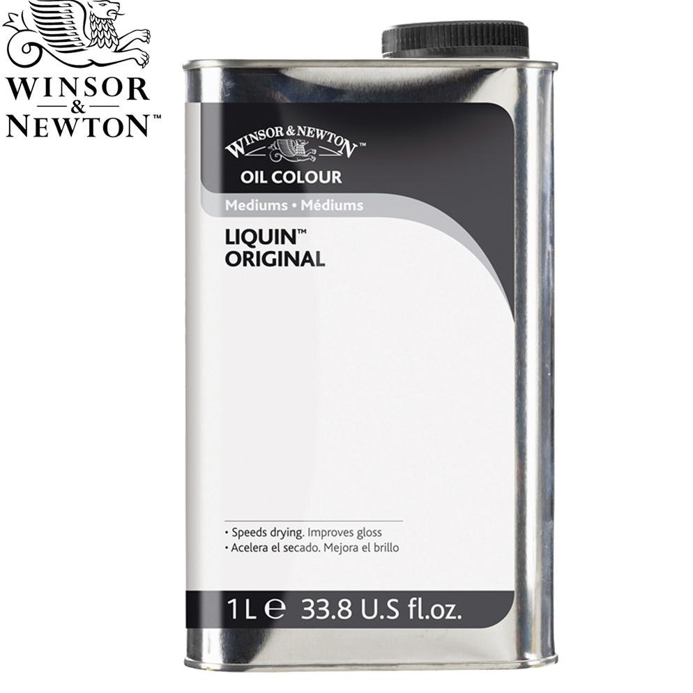 

Medium Cat Minyak Winsor & Newton 1000ml Liquin Medium Oil Painting